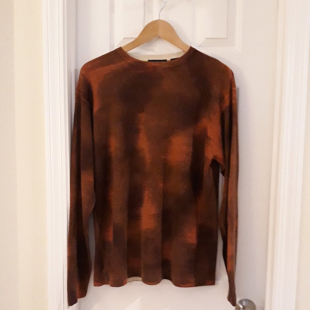 Mark Richards Cashmere Rust Sweater